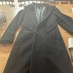 Kenneth Cole long formal wool/cashmere coat. Size 4. Worn once.